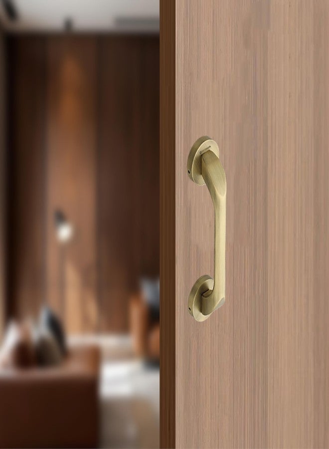 Fittingo Premium Main Door Handle 9 Inch | Zinc Alloy Antique Pull Push Handle | Contemporary Stylish Door Handle for Home, Office & Hotels | Hole to Hole 160mm | Pack of 1 | 3 Years Warranty - Image 1